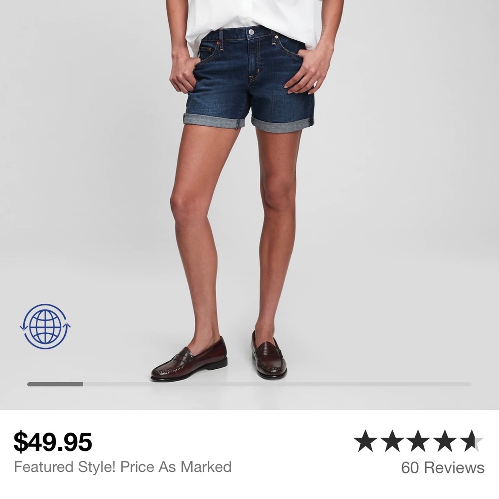 NWT GAP Denim Shorts